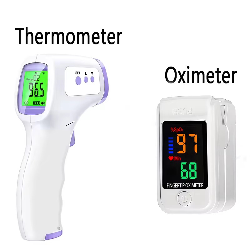 Pulse Oximeter - Bezkontaktowy termometr na podczerwień do pomiaru